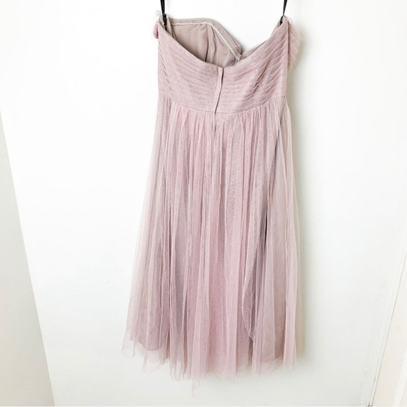 BHLDN Jenny Yoo Maia Rose Quartz Dress - Picture 4 of 9